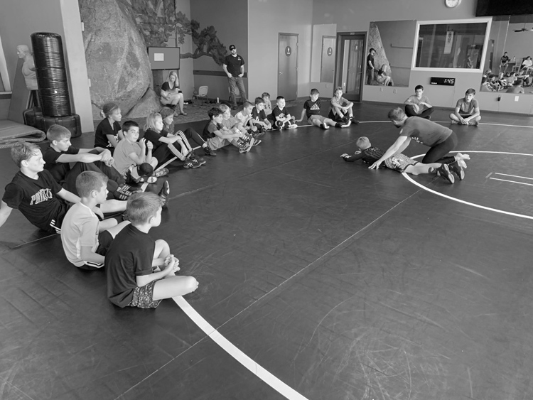 David coaching at MatTime